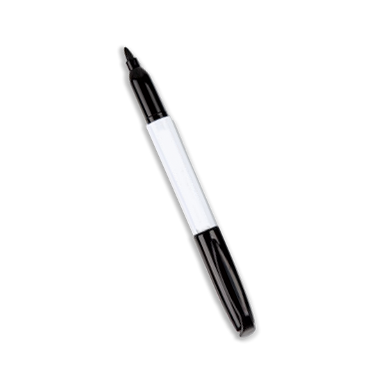 Dry Erase Marker – Fine Bullet Tip (Black)